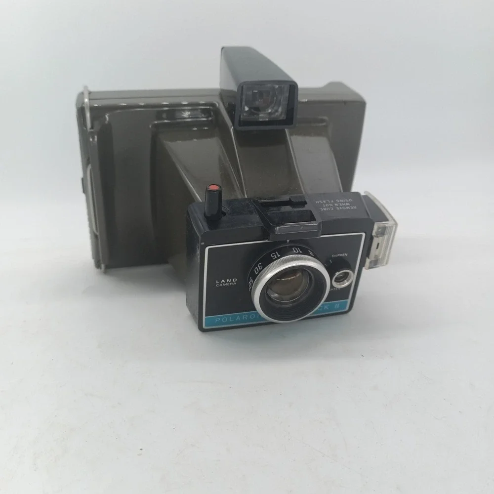 Polaroid Colorpack II Land Camera Vintage Instant Film Dark Green Black a1